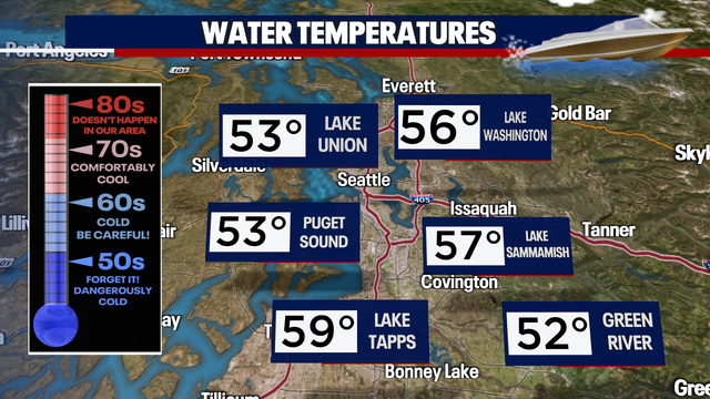 Seattle weather: Cool and showery Memorial Day weekend