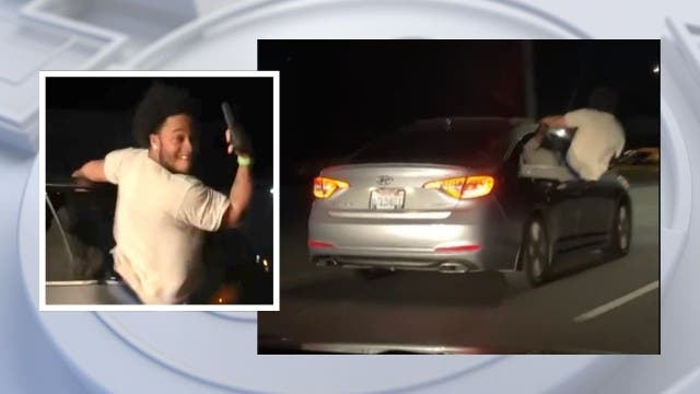 Bremerton bar fight with 200 people: Police searching for man hanging out of car with gun