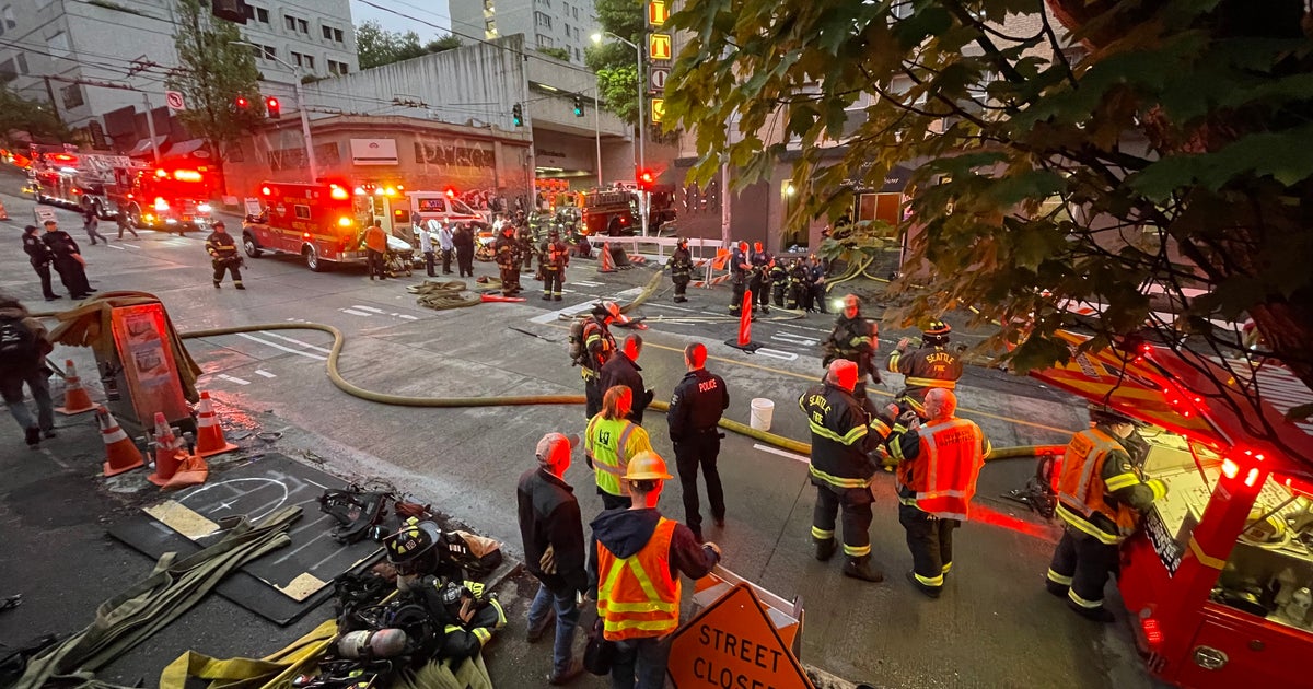 8 residents rescued from three-alarm fire in Seattle | FOX 13 Seattle