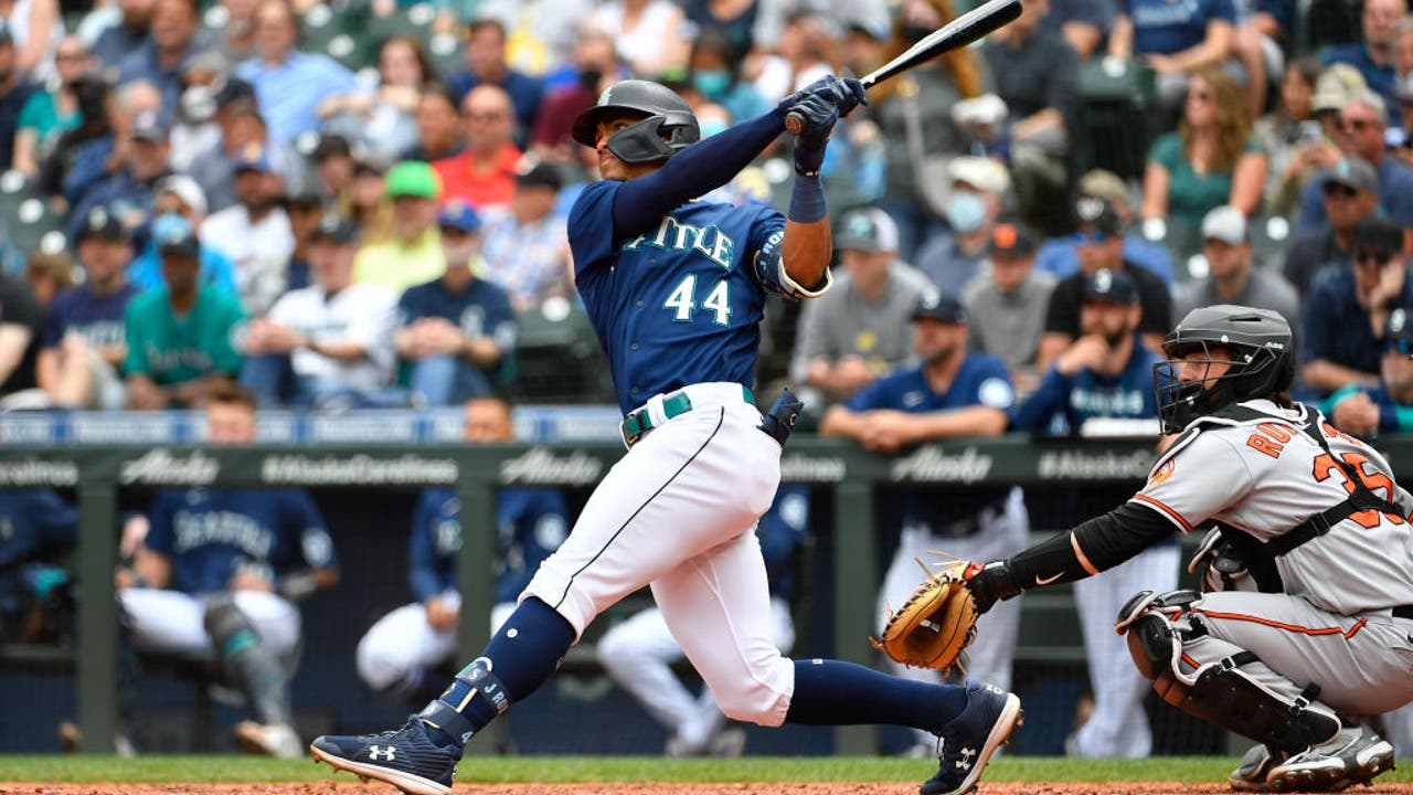 Julio Rodríguez hits 12th HR as Mariners roll to 9-3 win over Orioles
