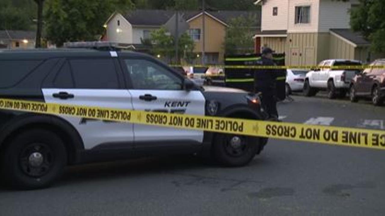 Police Investigate Homicide After Man Shot Killed In Kent FOX 13 Seattle   Shooting 