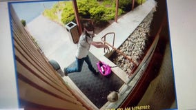 Video shows man smashing Bellevue church doors, spray painting walls in broad daylight