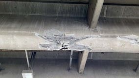 Lind Ave overpass remains closed at I-405 in Renton after being struck by truck