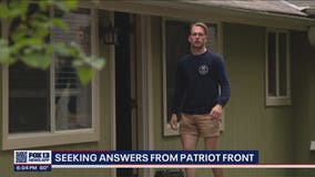 FOX 13 attempts to speak with alleged Patriot Front member after arrest