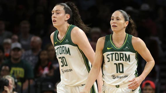 Stewart hit 4 3s, scores 25 to help Storm beat Fever 81-65