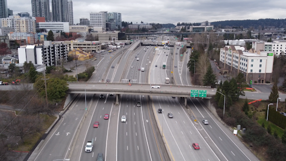 I-405 in downtown Bellevue to close this weekend as crews start construction on new Main Street Bridge