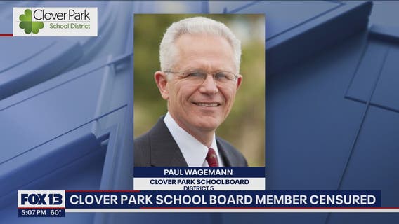 Clover Park School Board member censured over racial remarks, policy violations