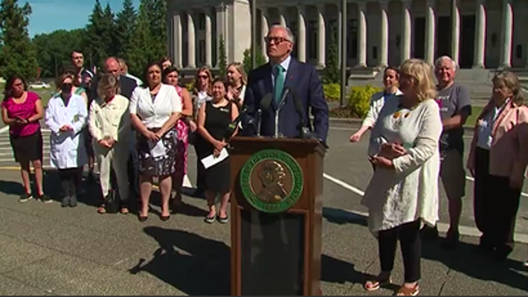 Gov. Inslee, lawmakers pursue more protections for those seeking abortion in Washington
