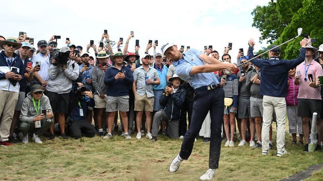 Will Zalatoris, Matt Fitzpatrick share U.S. Open lead