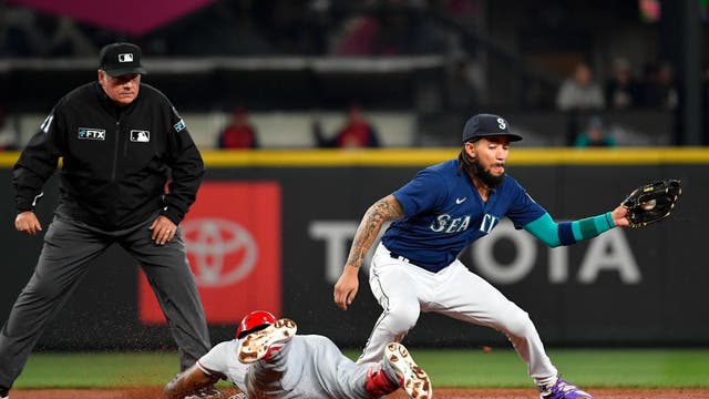 Mike Trout homers again, Jared Walsh does too as Mariners lose 3-0 in doubleheader