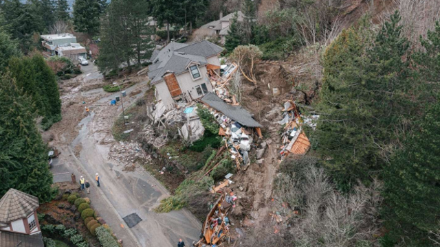 Bellevue, area school to pay $5M settlement to family whose home was destroyed in landslide