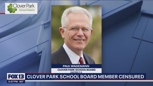 Clover Park School Board member censured over racial remarks, policy violations