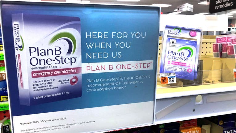 Plan B One-step birth control in CVS Pharmacy, Boston, MA