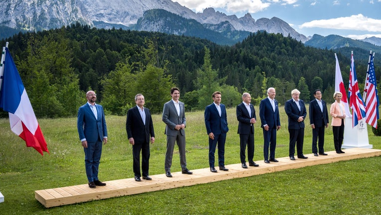 G7 Leaders Convene For Summit At Schloss Elmau