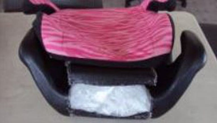 Meth in car seats