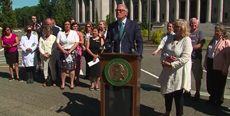 Gov. Inslee, lawmakers pursue more protections for those seeking abortion in Washington