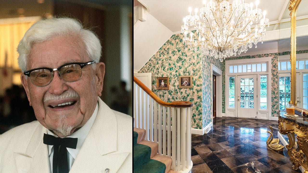 See the photos Colonel Sanders’ former house, restaurant for sale in