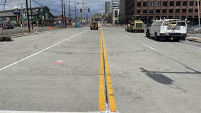5 more blocks of new Alaskan Way along Seattle Waterfront to open overnight