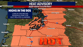 Heat wave to hit Northwest as Northeast sees some relief