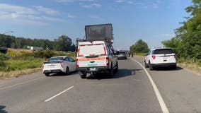 Police use pit maneuver to end chase with armed robbery suspect in Pierce County