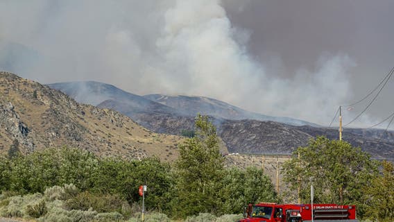 All areas impacted by Stayman Flats fire near Chelan downgraded to Level 1 Evacuations