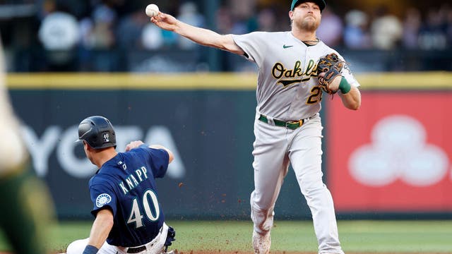 Sean Murphy's 2 RBI hits sink Mariners 3-1 against A's