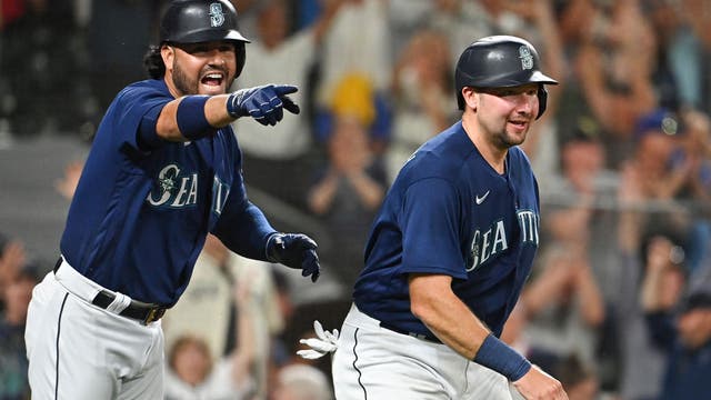 Mariners rally in ninth for 5-4 walk-off win over Rangers