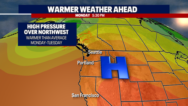 Nice summer week ahead in Western Washington