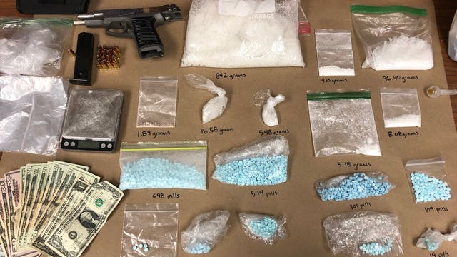 14-time convicted felon arrested in Everett, suspected of trafficking drugs from a stolen car