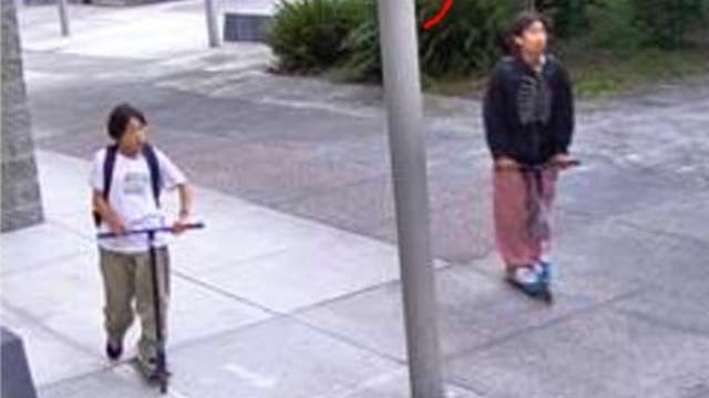 Police seek help identifying two suspected graffiti vandals in Kenmore