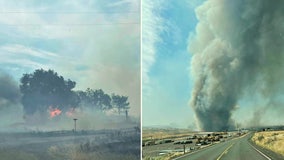 Lind wildfire: Evacuation orders lifted, fire contained