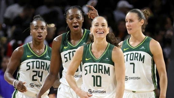 Jewell Loyd scores 26, sends Seattle Storm over Las Vegas Aces in WNBA semis opener