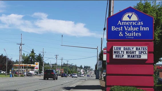 Snohomish County aims to turn motel to bridge housing in a city that banned outdoor overnight camping