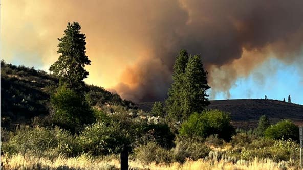 Wildfires continue to burn in Eastern Washington