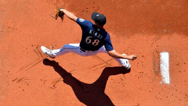 George Kirby starts with record 24 straight strikes; Nats top M’s 3-1