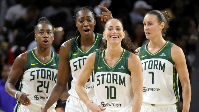 Jewell Loyd scores 26, sends Seattle Storm over Las Vegas Aces in WNBA semis opener