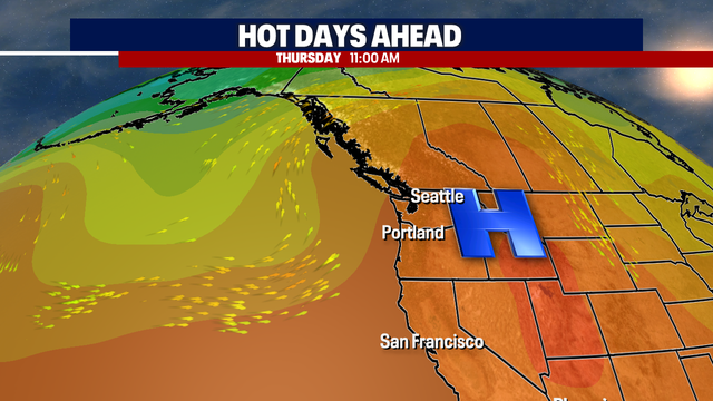 Warmer week ahead for Western Washington