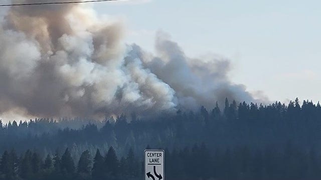 Wildfire near Spokane prompts mandatory evacuations