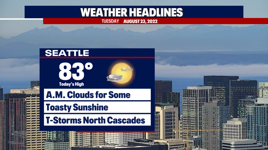 Seattle Weather: Record 90-degree Temps Ahead | FOX 13 Seattle