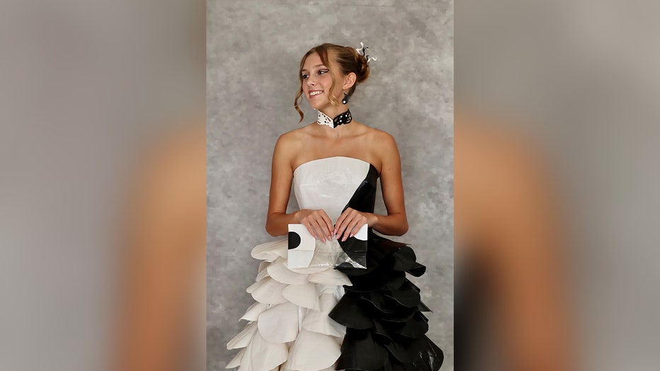 Duct Tape Wedding Dress