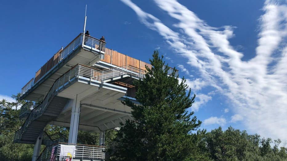 Tsunami escape area in WA