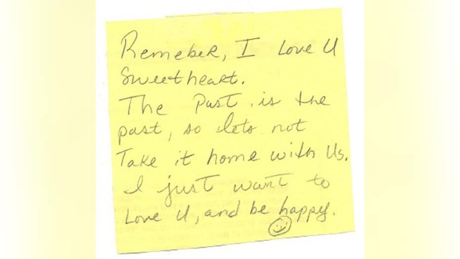 remember i love you oakland library note