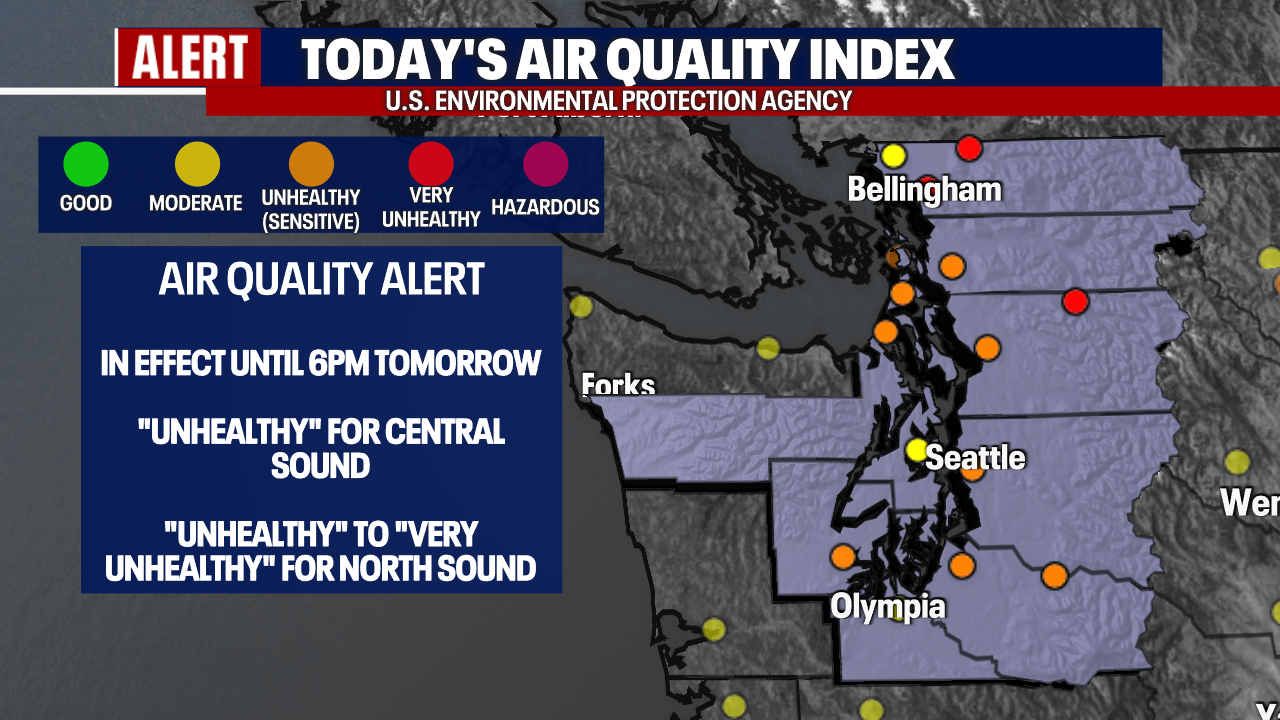 Weather Alert Day: Smoky conditions continue through the weekend