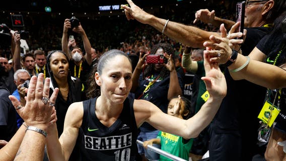 Breanna Stewart's WNBA playoff record 42 points not enough as Storm fall 97-92 to Aces