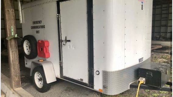Search and rescue trailer with equipment stolen in Lewis County