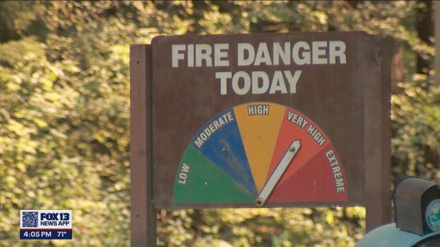 Washington communities brace for wildfire danger with strong winds and hot temps ahead