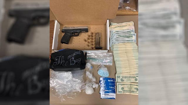Everett Police arrest suspected drug dealer, recover loaded handgun and cash