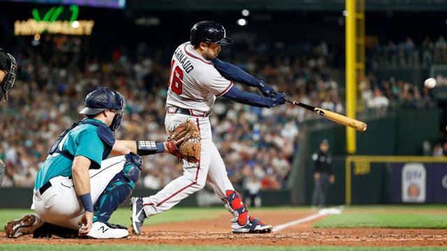 Braves hit four homers as Mariners lose 6-4