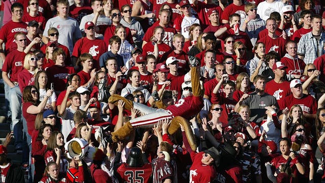 Ward throws 3 TD passes, Washington State tops Idaho 24-17