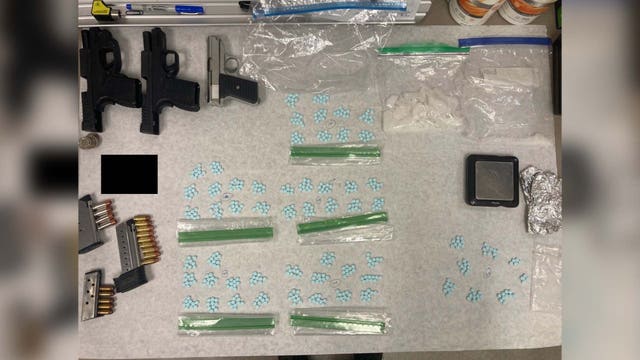 Police: Anacortes man arrested for violating no-contact order with guns, meth and fentanyl